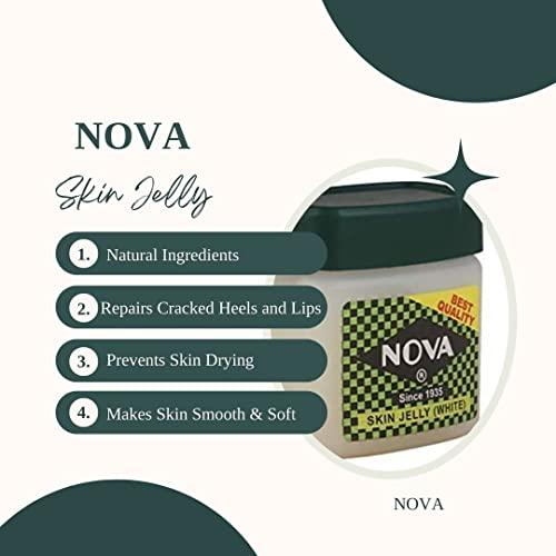 NOVA CREAM Nova Cream Combo Pack of Skin Jelly White x 2 + Ayurvedic Cream x 2 | Pack of 4