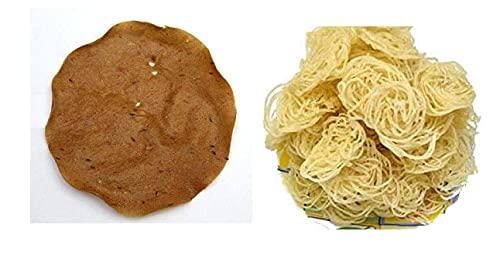 ANUVAN FEEL THE UTSAV Anuvan®Feel The Utsav Special Papad Kurdai Combo | Wheat kurdai 400Gm + Jawar Papad 500Gm | Special Papad Combo (900Gm)