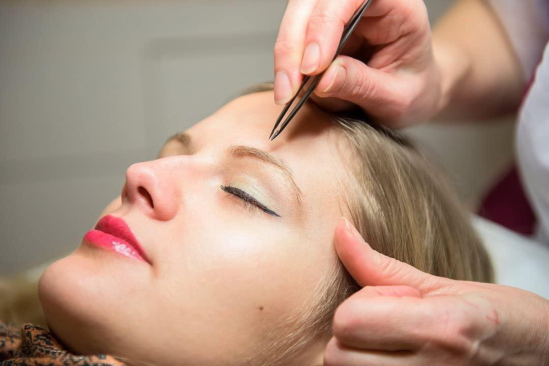 Generic 3Pcs Eyebrow Razors -Eyebrow Razor and Face Razor for Women,Multipurpose Exfoliating Tool, Face Razor and Eyebrow Shaper for Women or Man With 2Pcs Tweezer