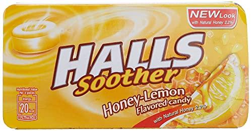 HALLS Halls Honey Lemon Yellow Candy, 22.4g