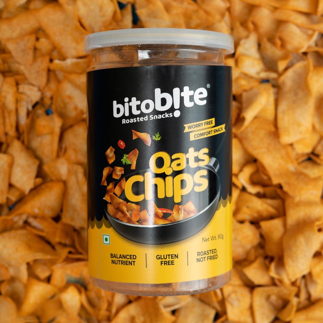 BitoBite BitoBite Wholesome Healthy Snack Combo Oats Chips Bajara Methi Chips
