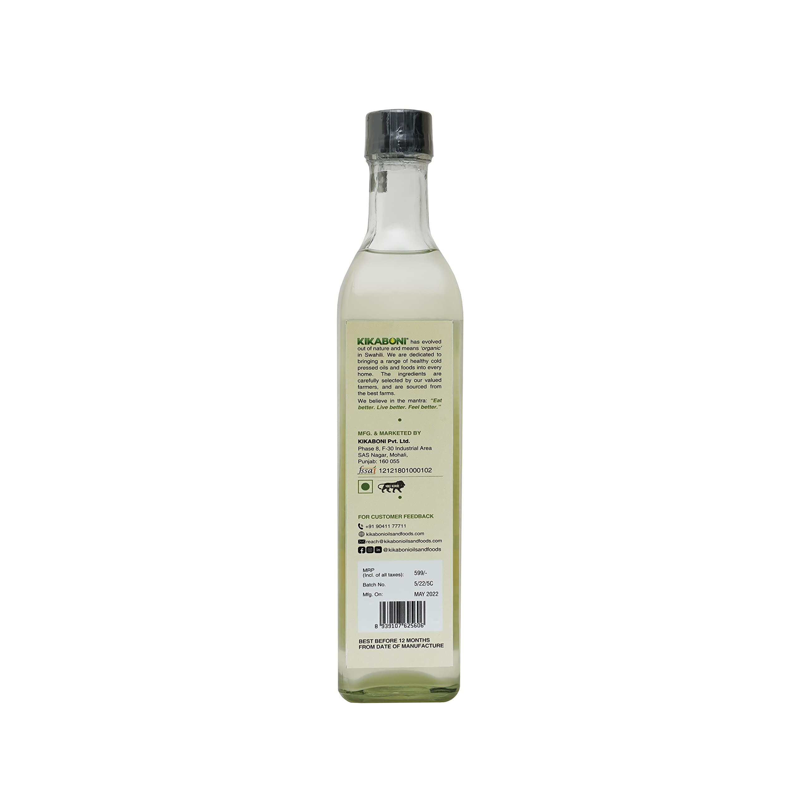 Kikaboni Kikaboni Cold Pressed Coconut Oil 500ML