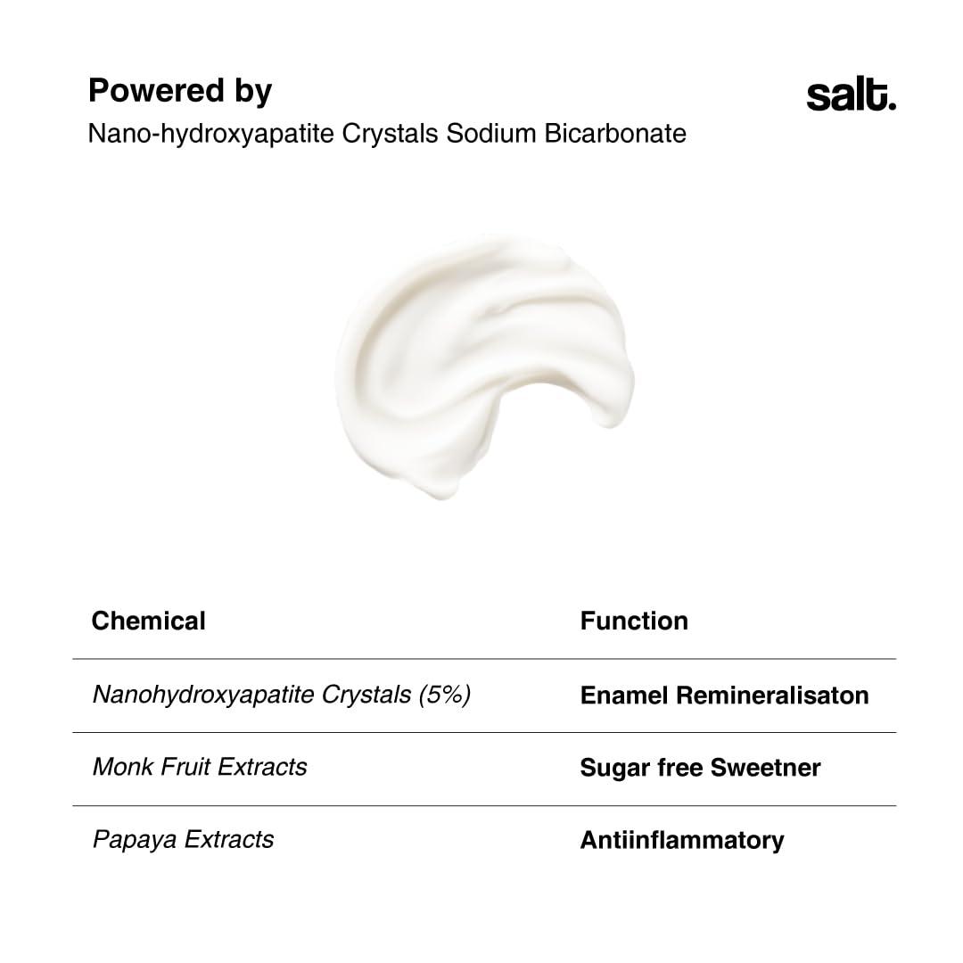 Salt Salt. Oral Care Cinnamint - Diabteic Friendly Toothpaste 100gms