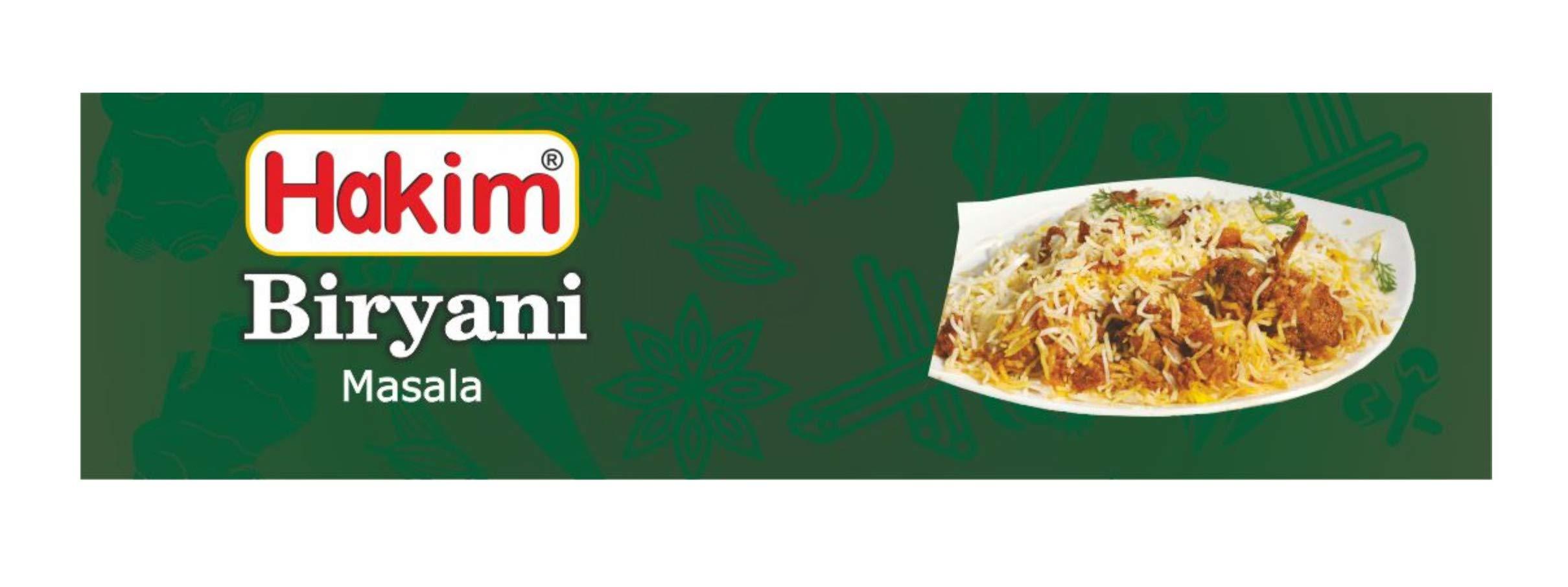 Hakim Hakim India'S 1St Authentic Mughlai Biryani Masala - Pack of 12-50 Grams Each