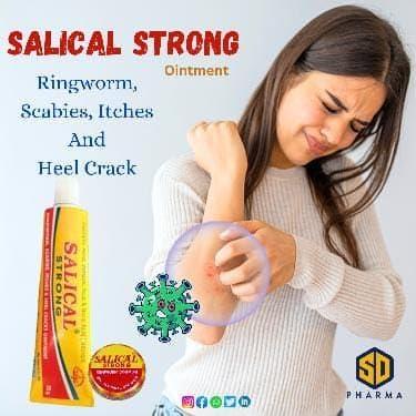 Generic SALICAL STRONG Ringworm Ointment for Skin and Fungal Infection (15g X 24)