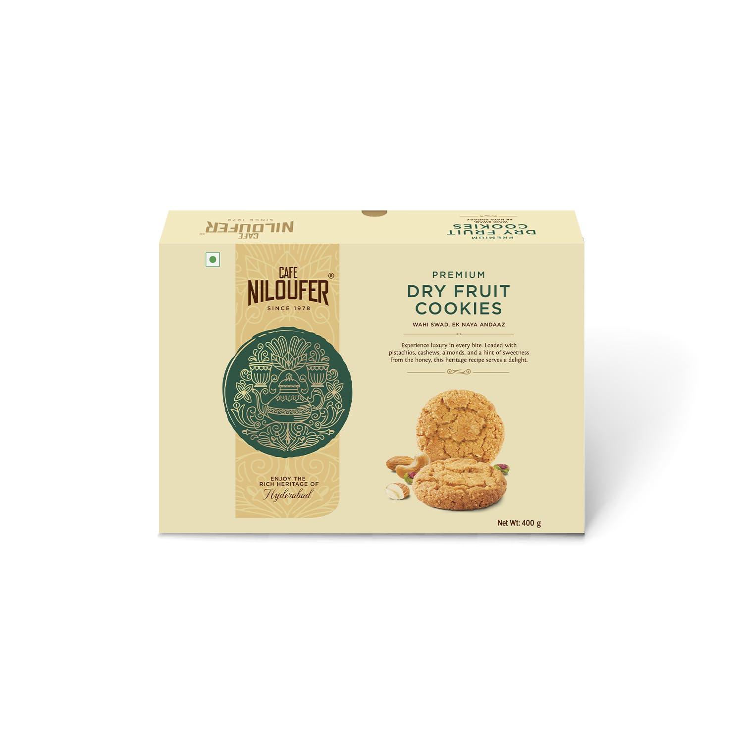 Cafe Niloufer Cafe Niloufer Premium Dry Fruit Biscuits