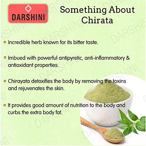 DARSHINI Darshini Chirayata Churn / Chirata / Chiraita / Bitterstick / Chirta Powder, 200g
