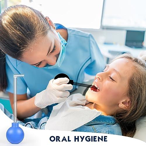 TOTOKA Tonsil Stone Remover Vacuum Kit Manual Style Cleaner Removal Tonsil stone remover vacuum Suitable for Oral Cleaning Oral Care Blue 1Pcs