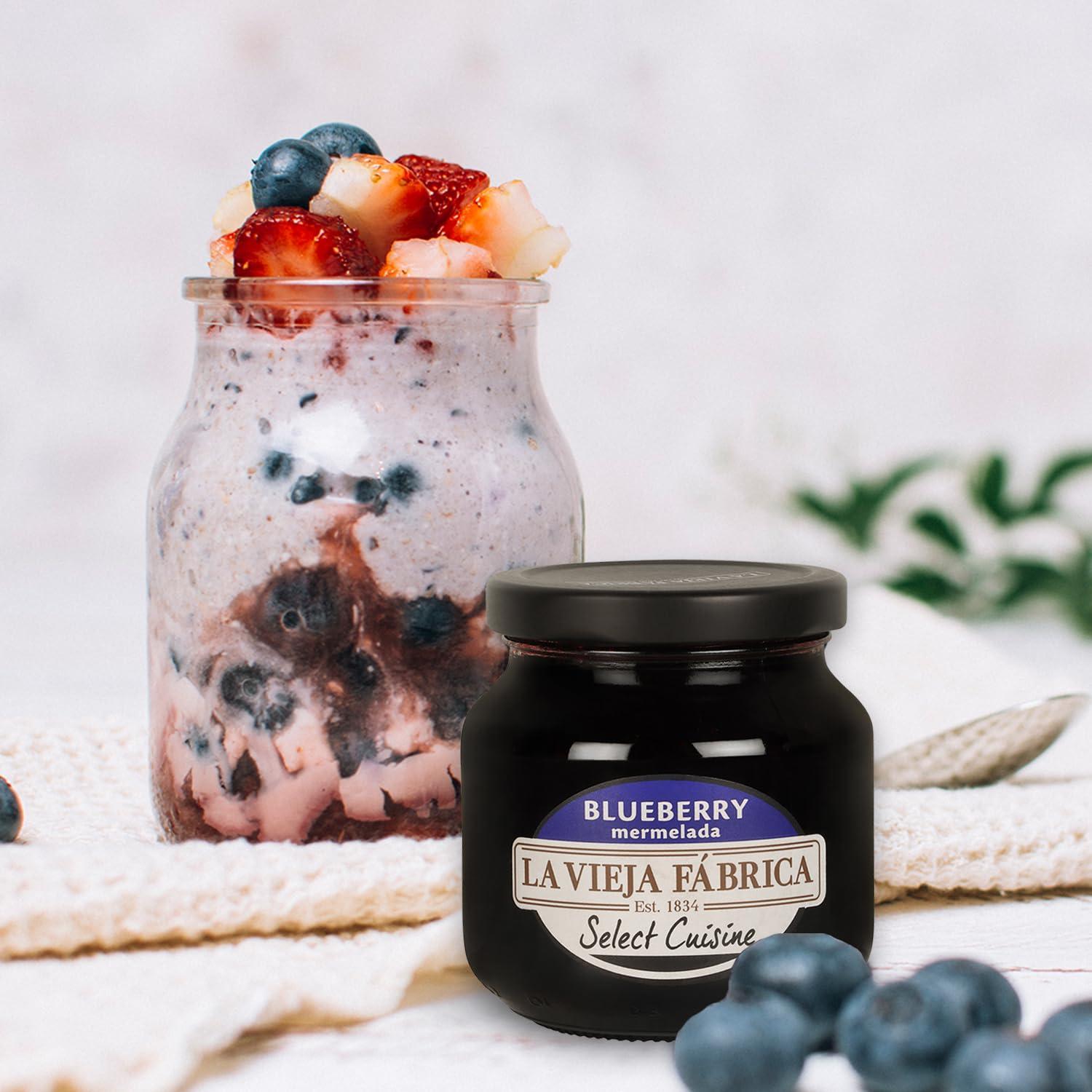 La Vieja Fabrica La Vieja Fabrica Blueberry Mermelada (Jam) Bottle, 280 g