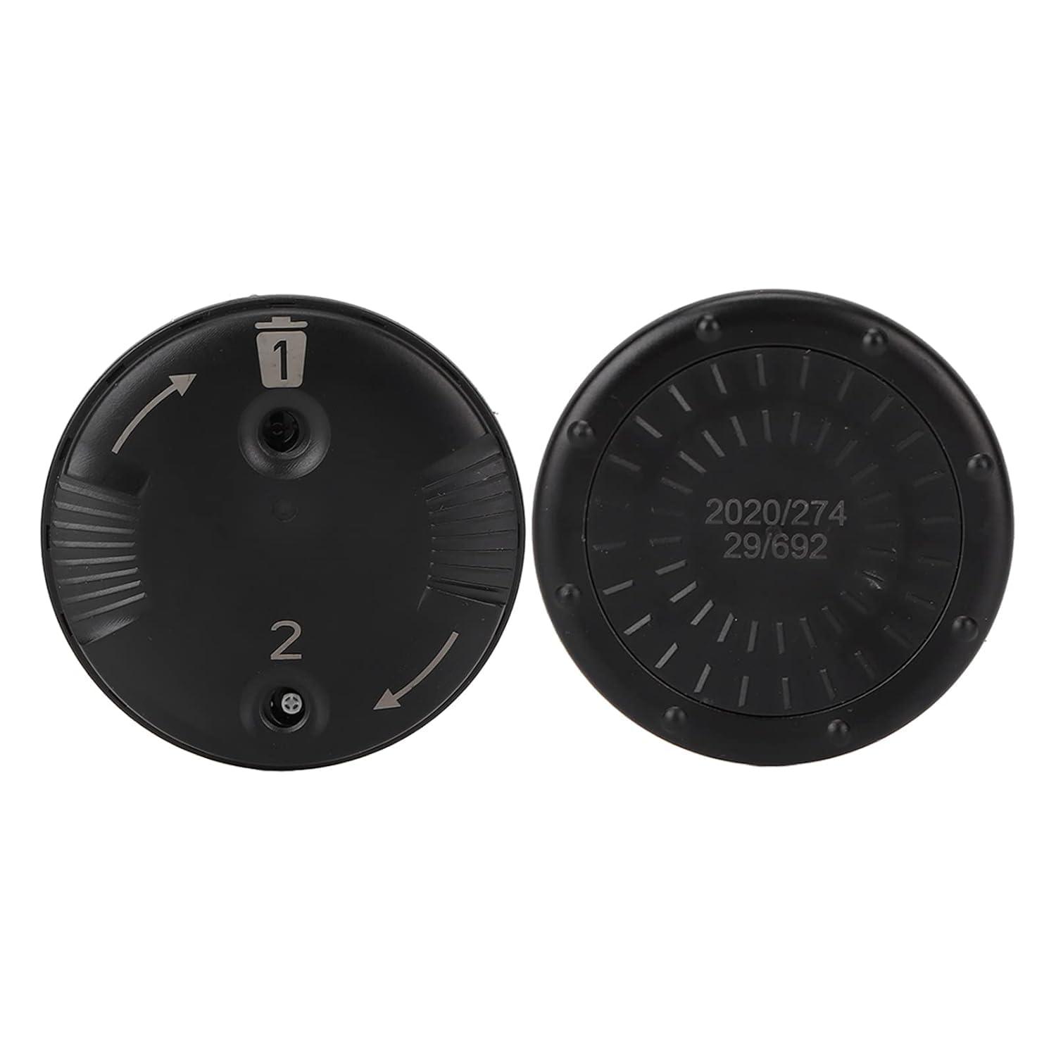 VATS Cerushield Disk Hearing Aid Ear Wax Guard, Cerumen Filter Baffle Accessory for Phonak Hearing Aid - Black