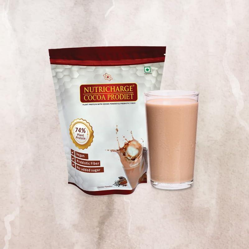 Nutricharge Nutricharge Cocoa Prodiet provides an excellent source of vegan Soy protein (Pack Of 1)