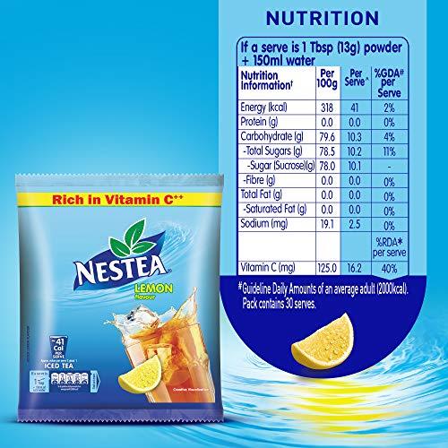 Nestle Nestle Everyday Dairy Whitener, 1kg Pouch + Nestle NESTEA Instant Iced Tea Lemon 400g