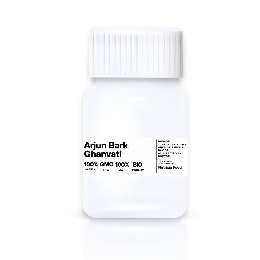 Nutrixia Food ARJUNA CHHAL GHANVATI ARJUNA CHHAL GHAN VATI ARJUN CHAL GHANVATI (25 Gms-85 Tablets)