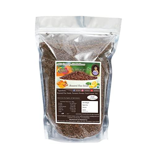 Aditi Crunchy Mukhwas Aditi Crunchy Alsi Mukhwas ( Mouth Freshener) - Roasted Flax Seeds (Alsi) (sekeli adsi mukhwas) - Lemon Flavor (500 Grams)