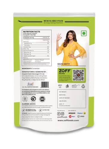 Zoff Zoff Combos Red Chilli Powder, Turmeric Powder & Coriander Powder | Pack of 3 | No Colors, Pure & Fresh Masala For Cooking, Hygienically Packed | 500 Gram Each | Total Weight - 1500 gm