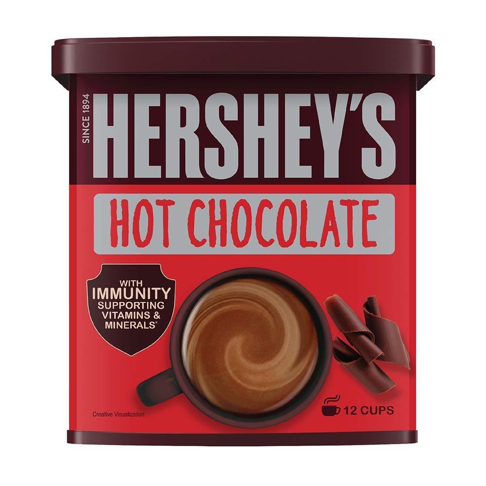 HERSHEYS HERSHEYS Hot Chocolate Drink Powder Mix, with Immunity Supporting Vitamins and Minerals