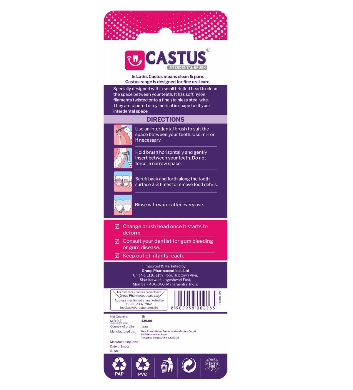 CASTUS CASTUS Interdental Brush