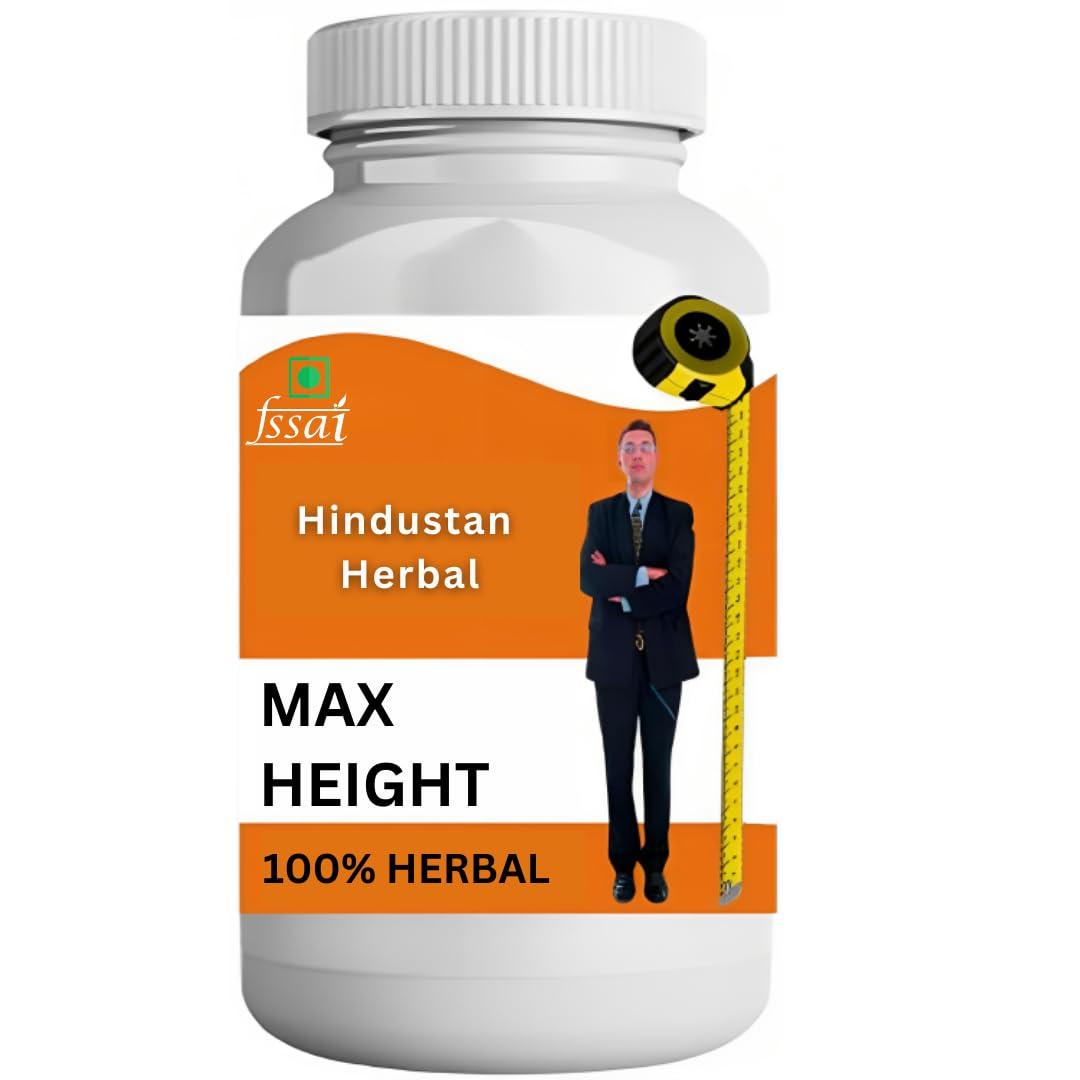 Generic Max Height | Height Increase Capsule For Women & Men with Protein | Vitamins, Minerals | Pack 1