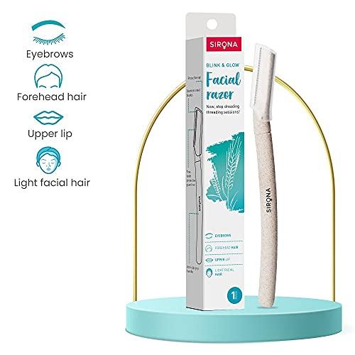 Sirona Sirona Period Made Easy Tampons - 20 Piece & Sirona Reusable Blink & Glow Face Razor for Women - 1 Razor