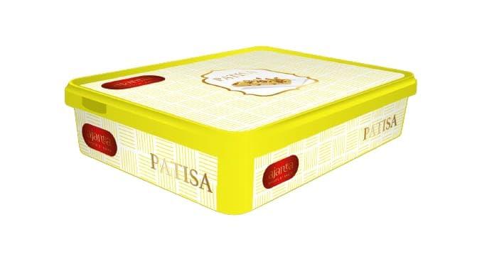 Indusajanta Pvt ltd Bareilly Ajanta Sweets Bareilly Special Patisa Sweet | Soan Papdi Sweets 100% pure desi ghee Peparations (Pack of 500g)