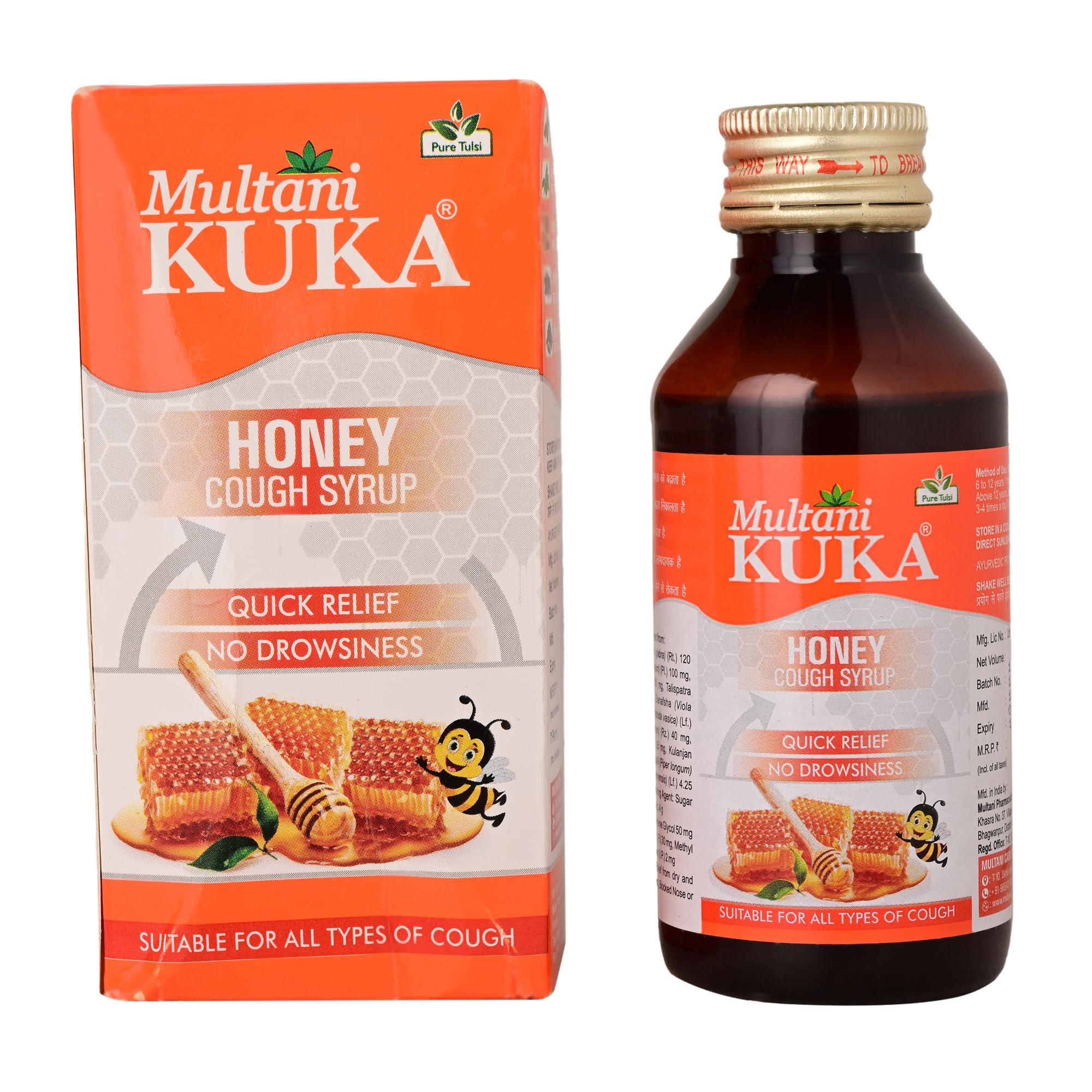 Multani Multani Kuka Tablet 100 Tablet & Multani Kuka Honey Cough Syrup 100 Ml | Combo Pack