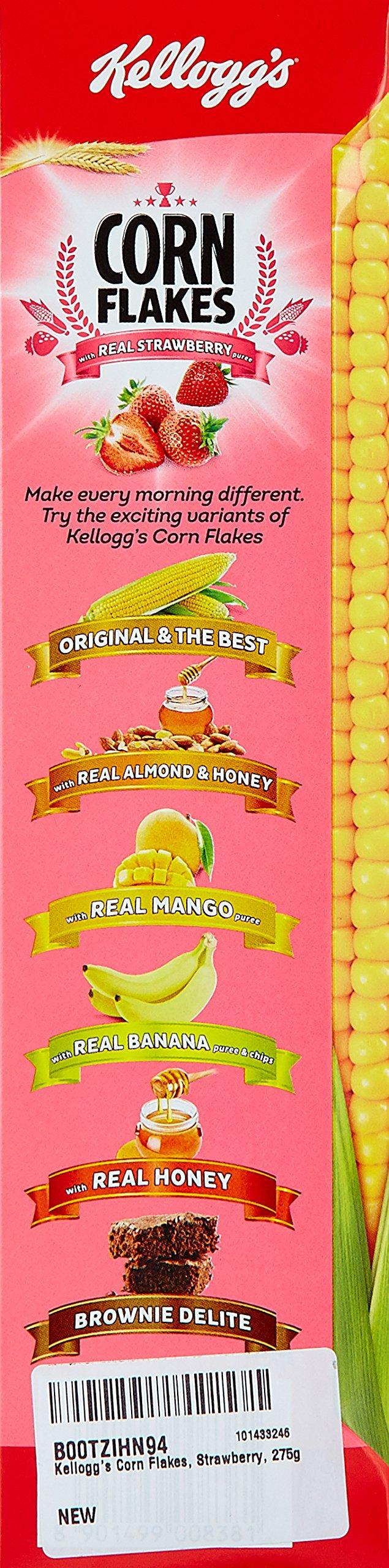 Kellogg's Kellogg's Corn Flakes, Strawberry, 275g