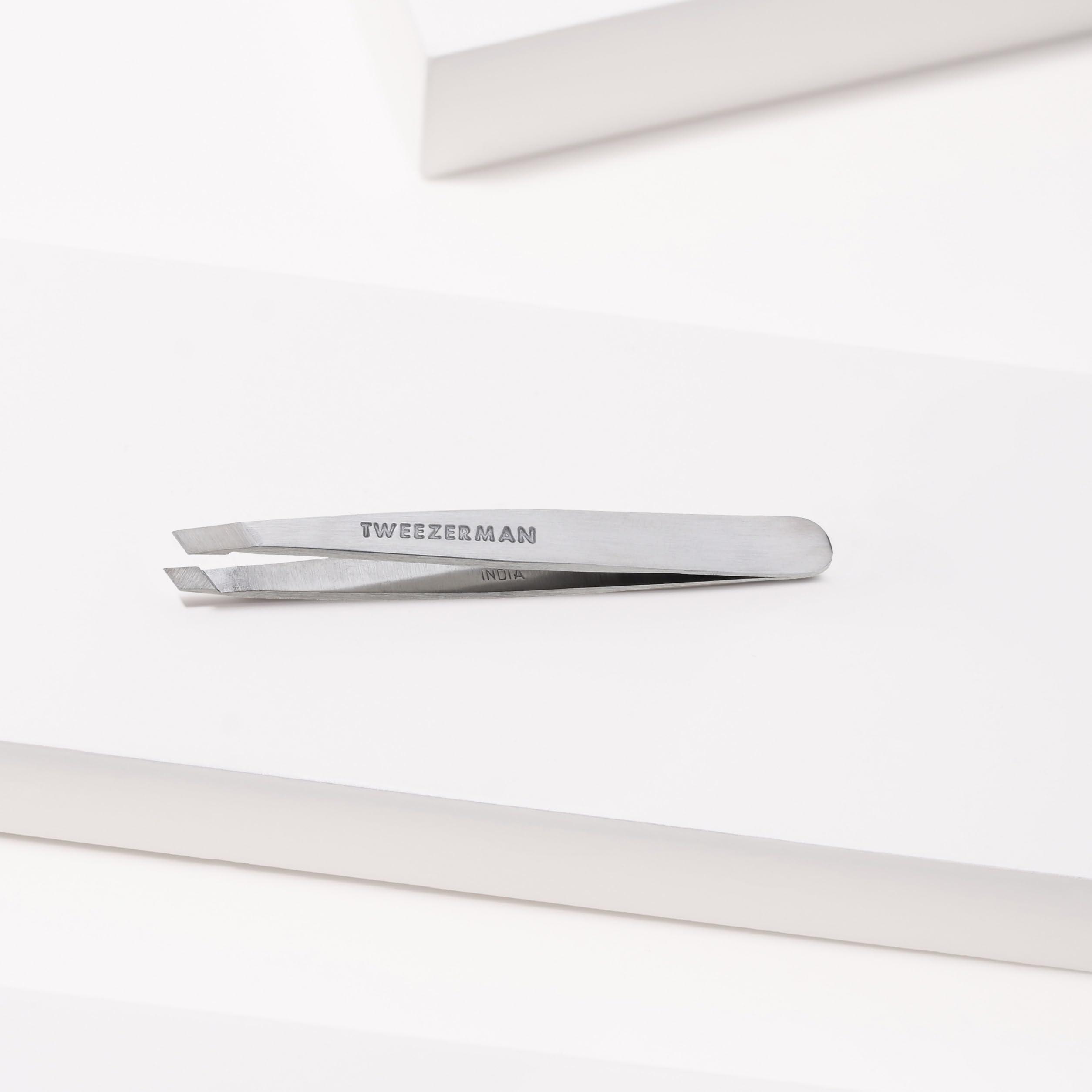 Tweezerman Tweezerman Mini Slant Tweezer, Classic Stainless