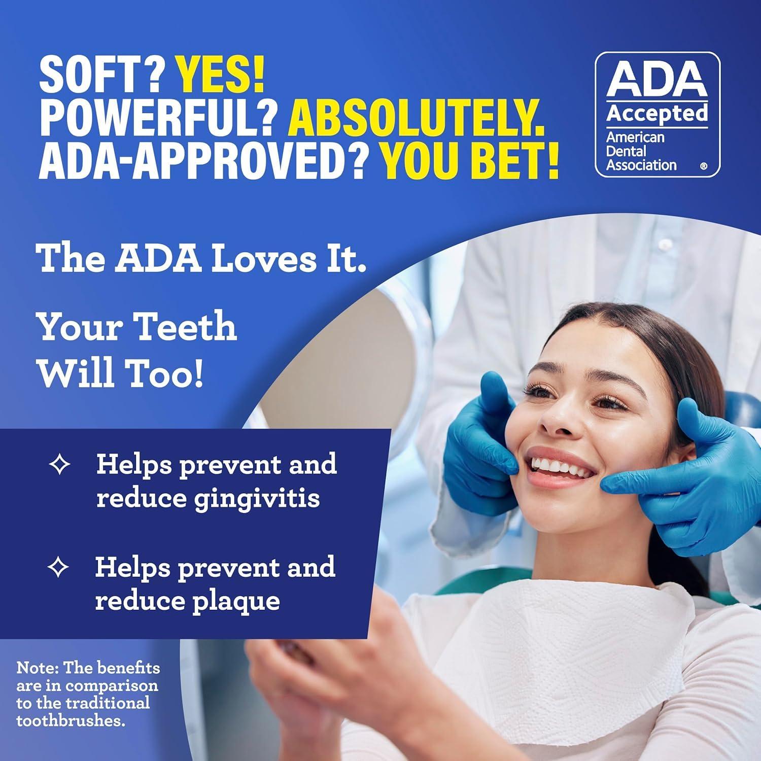 GuruNanda GuruNanda Butter on Gums Toothbrush with Extra Soft Bristles for Sensitive Gums, Soft Toothbrush for Kids & Adults, 2 ct