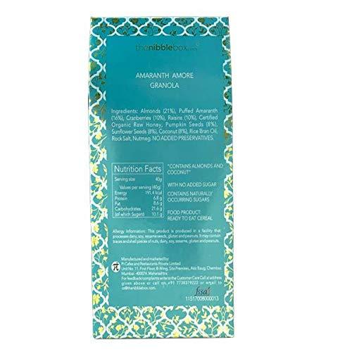 thenibblebox TheNibbleBox Amaranth Amore Breakfast Granola Box, 150g