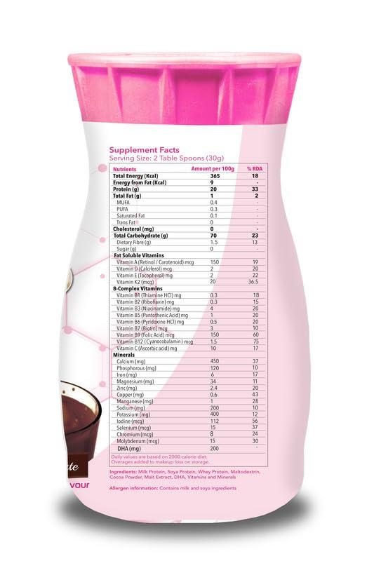GraviPro GraviPro_CF Protein Blends (500 g, Chocolate Flavour, For Pregnant Women)