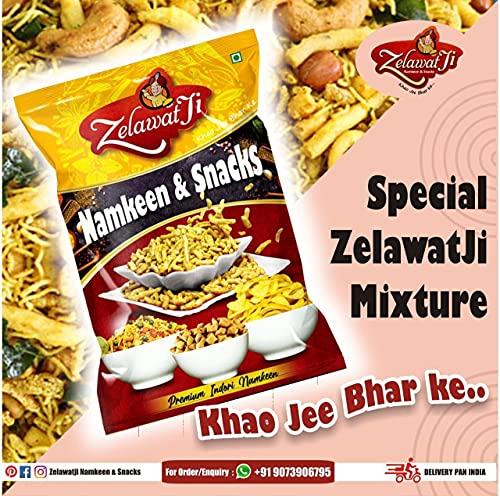Zelawatji Zelawatji Famous Indori Namkeen Special Mix Crispy and Spicy Namkeen - 250 GM x 2