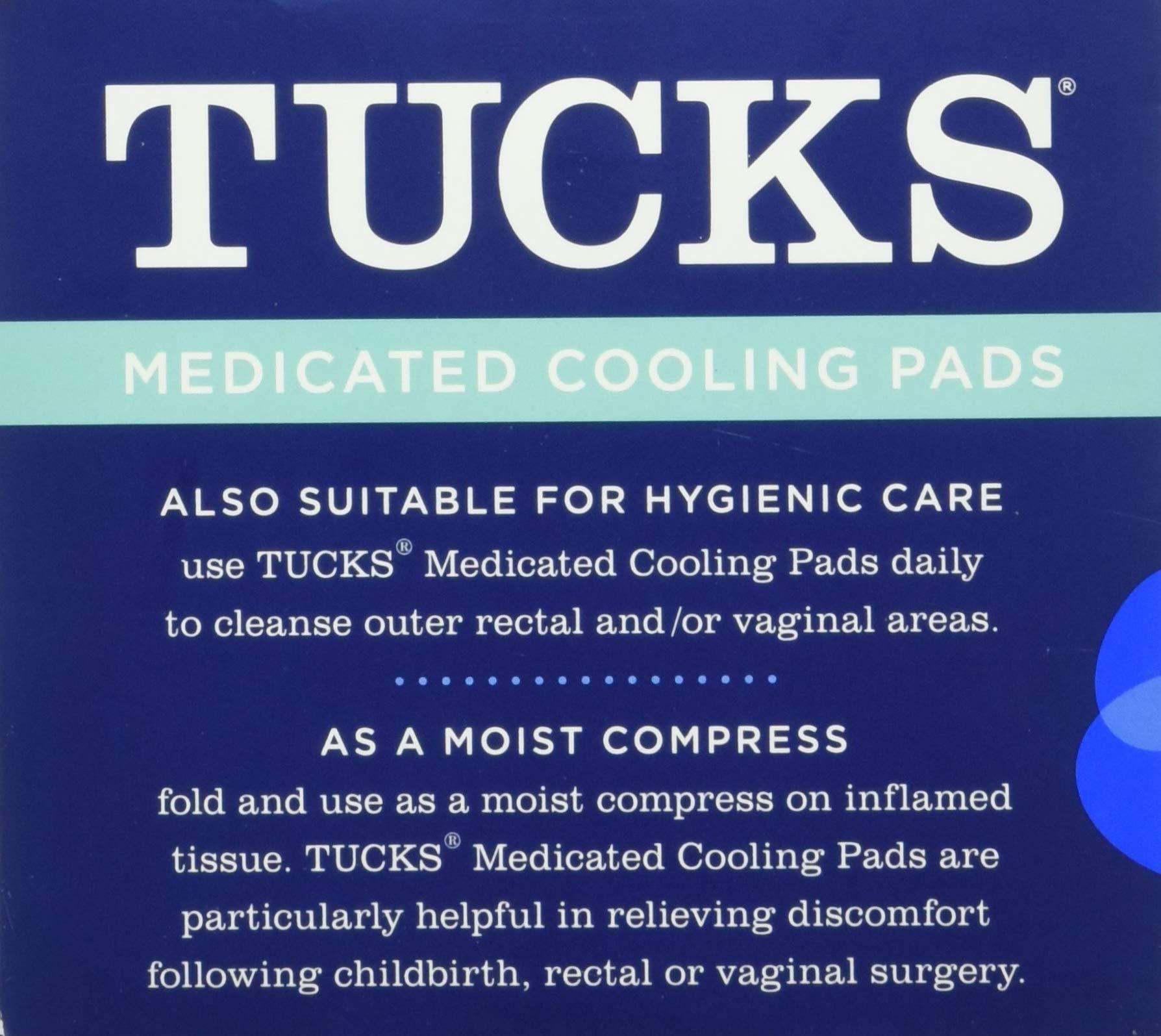 Tucks Tucks Medicated Witch hazel hemorrhoidal Pads, 100 Count Pads