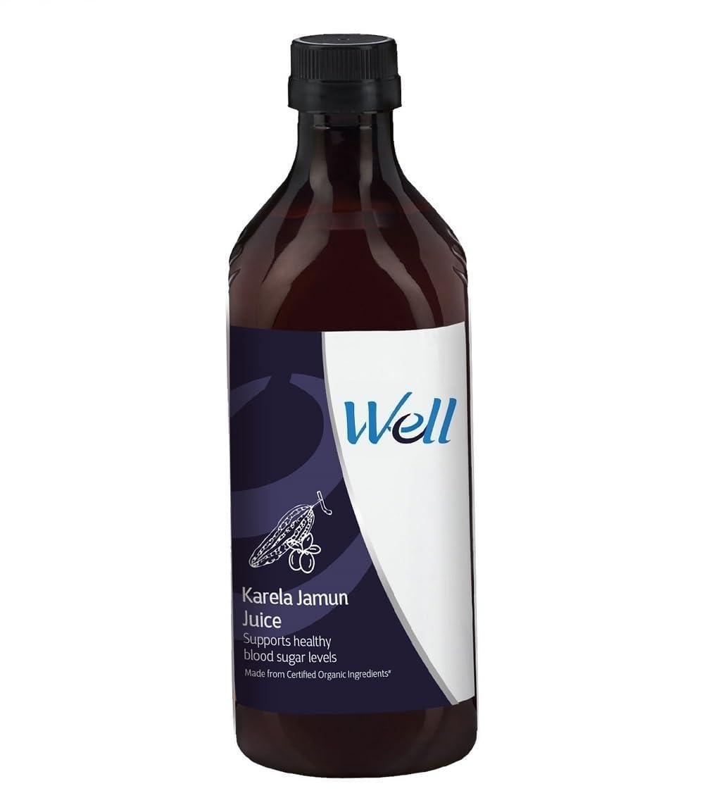Truly Grow Well Karela Jamun Juice- 1Ltr