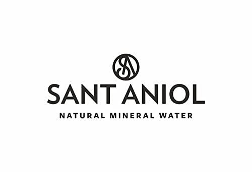 Sant Aniol Sant Aniol Sparkling Carbonated Natural Mineral Water | Pack of 4 | 750ml Glass Bottle | Volcanic Sparkling Alkaline Water | Sourced from Spain