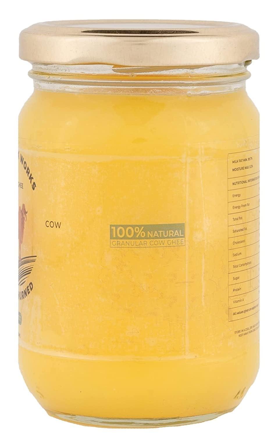 TATYA MILK WORKS Tatya Milk A2 Desi COW Ghee (500 ml, Gir Cow)