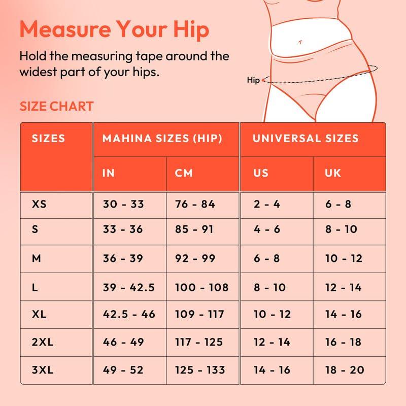 Mahina Mahina Oh So Soft Period Panty for Women & Girls | Modal | Black | High-Rise | Super Heavy Flow Type | Reusable | Leak-Proof | No Pads | Comfy & Super Absorbent | Stain & Rash-Free | Pack of 1