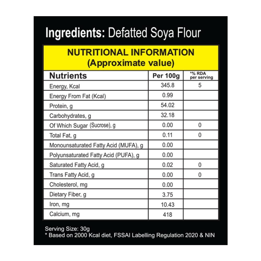8AM 8AM SOYA Chunks High in Protein,200g Set of 2