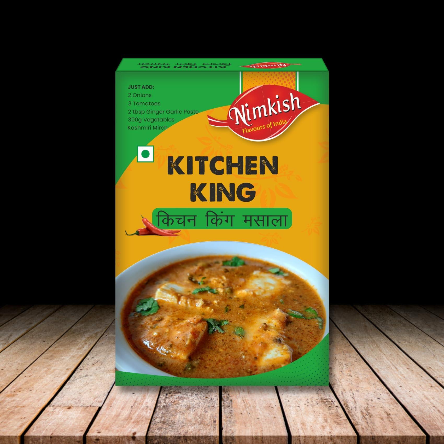 Nimkish Nimkish Kitchen King Masala 100 Gram Blended Spice with Natural Ingredients