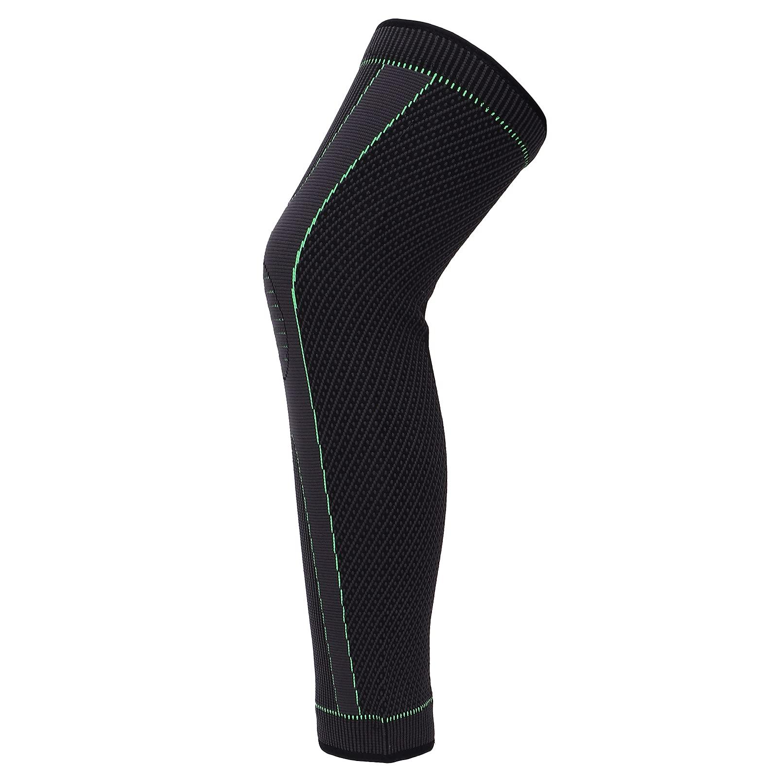 cigemay Knee Protect Sleeve, Knee Sleeves Prevent Varicose Veins Provide Pressure for Legs(L)