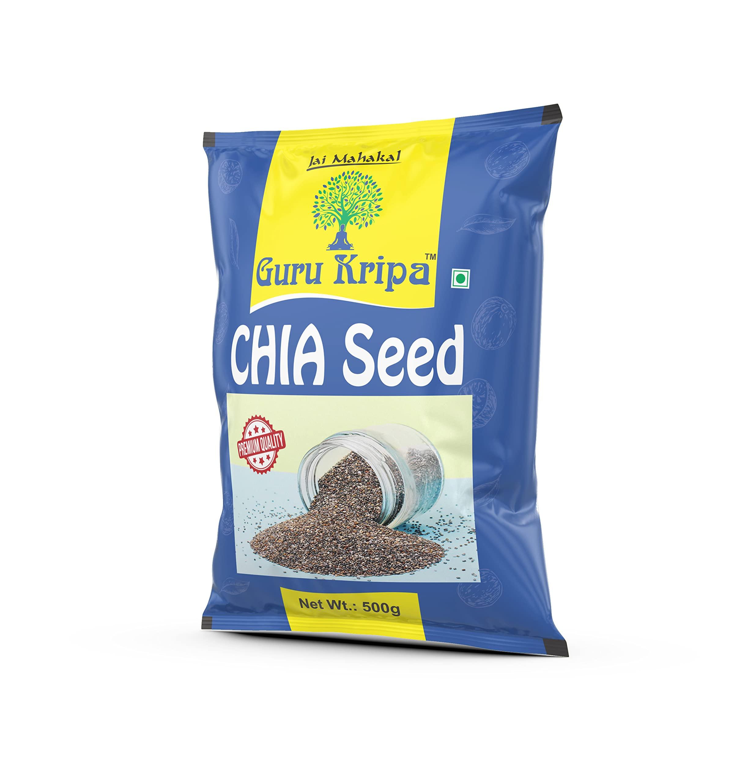 Jai Mahakal Guru Kripa Jai Mahakal Guru Kripa Chia Seeds 500gm