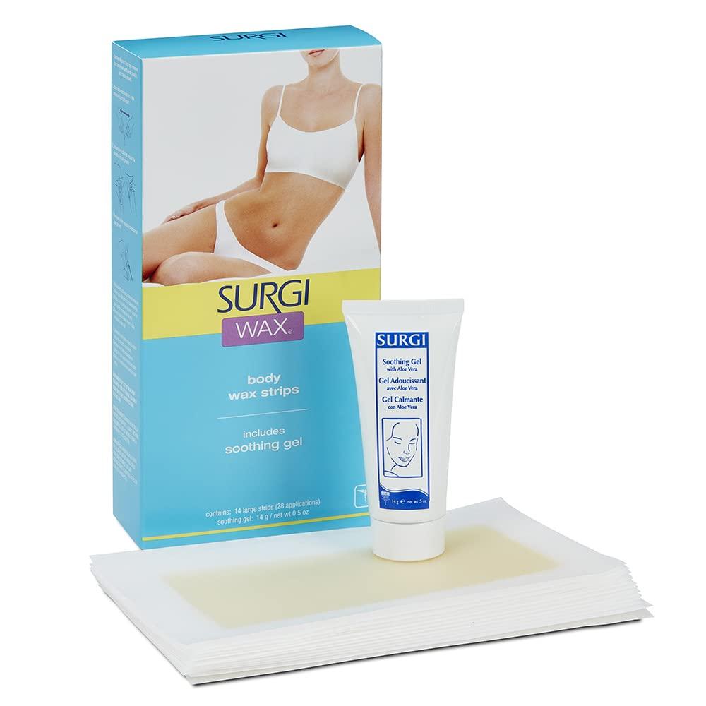 Surgiwax Surgi-Care Surgi-Wax Wax Honey Body Wax Strips