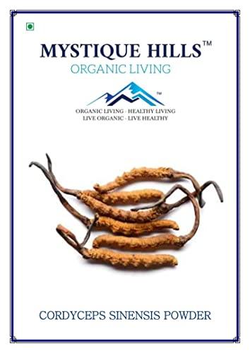 Mystique Mystique Cordyceps sinensis Powder (Caterpillar Fungus) Ophiocordyceps sinensis Mushroom (100 g)