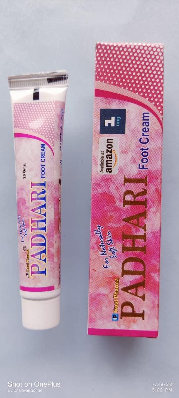 Generic Trust Pharma Padhari Foot And Palm Crack Healing Cream 20 gm * 3 pcs pack of 1