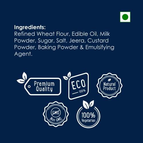 HaldiVita HaldiVita Jeera cookies | Biscuits Combo Pack of 3 x 250G each| Cookies Biscuits | Healthy Cookies Multipack