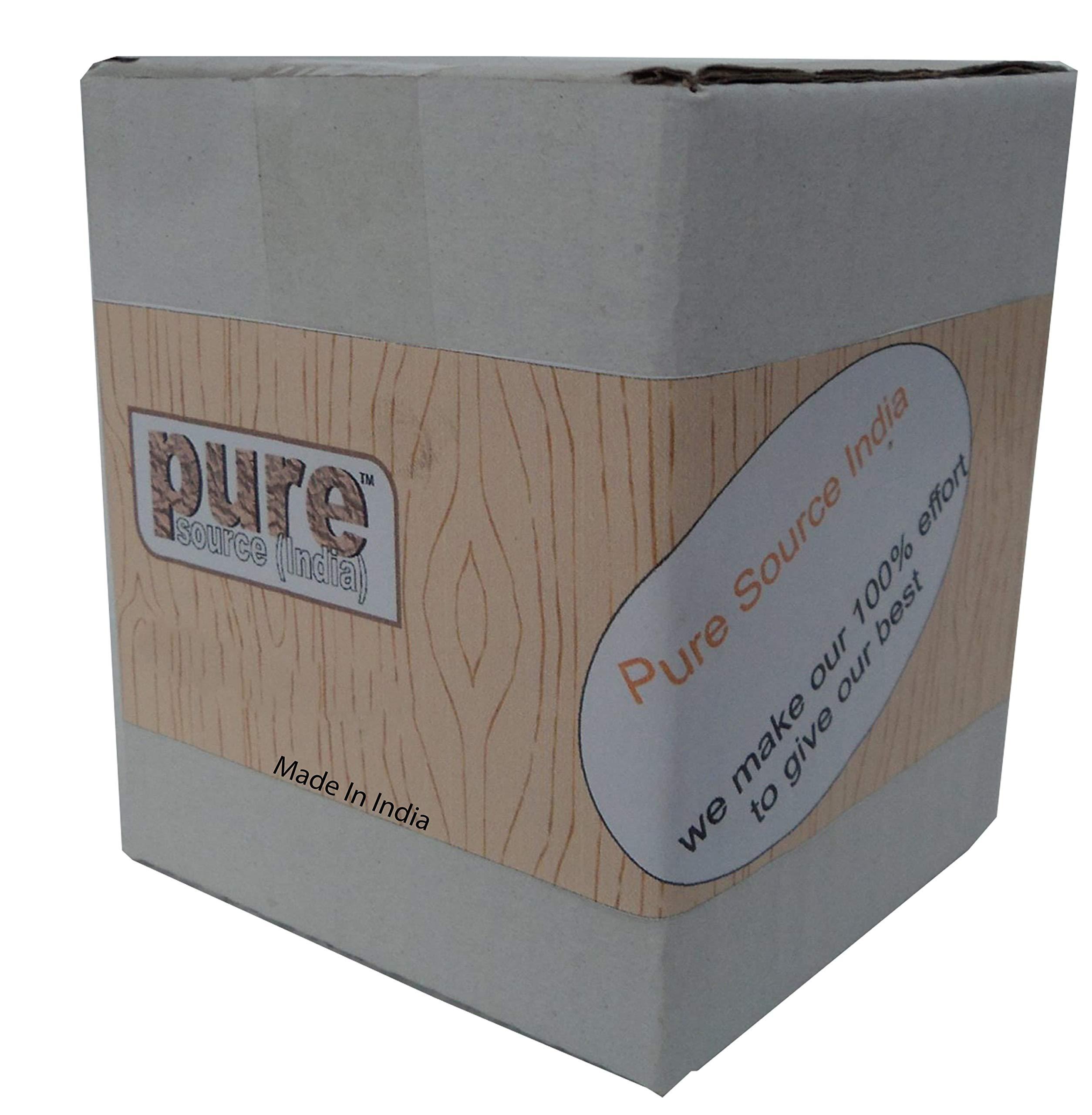 Pure Source India Pure Source India Reed Diffuser Oil Apple Cinnamon - 100 Ml, Reed Sticks - 8 Pieces, Natural White