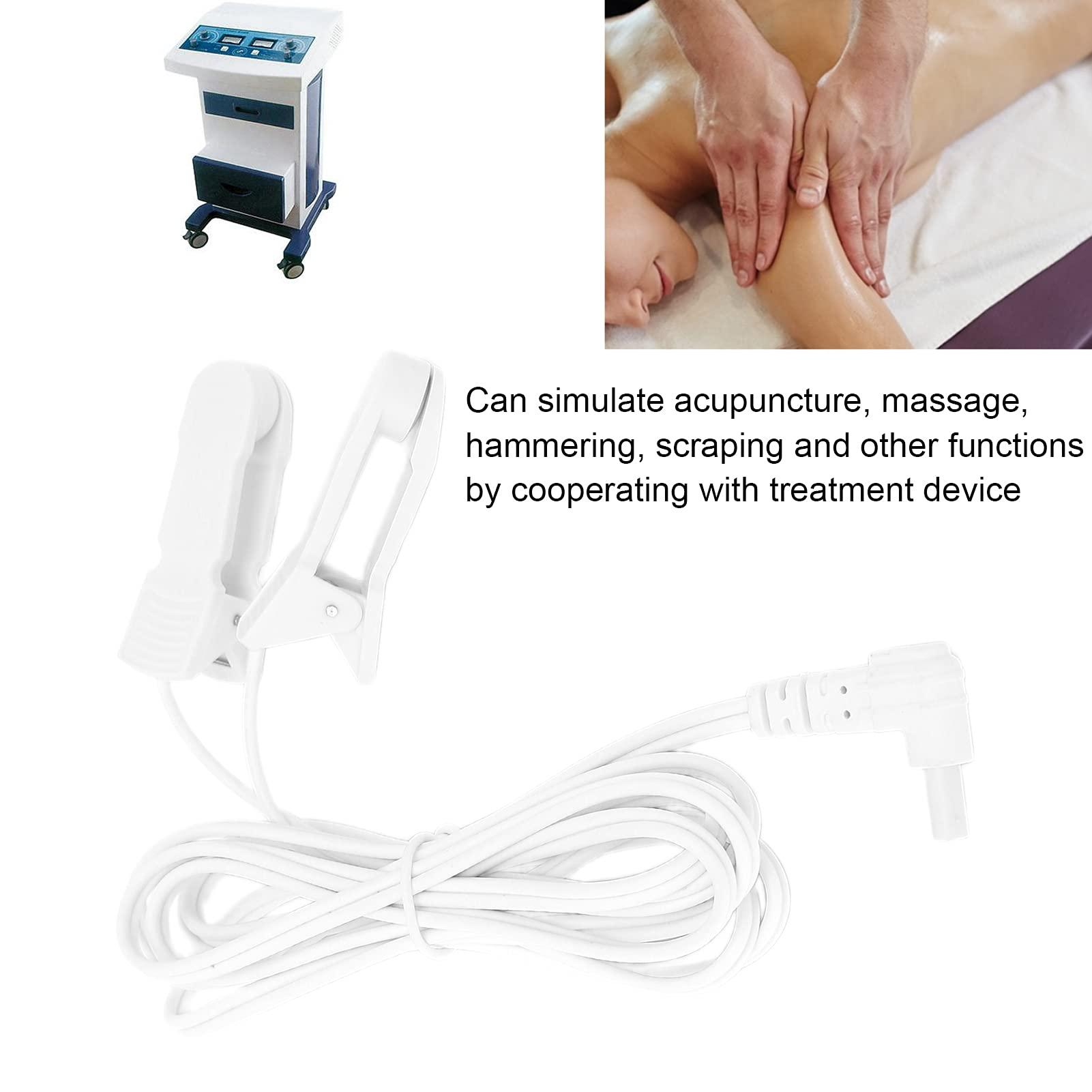 Pinsofy TENS Ear Clip, Practical Ear Clip with Carrying Electrode for Digital Therapy Machines for TENS Machines