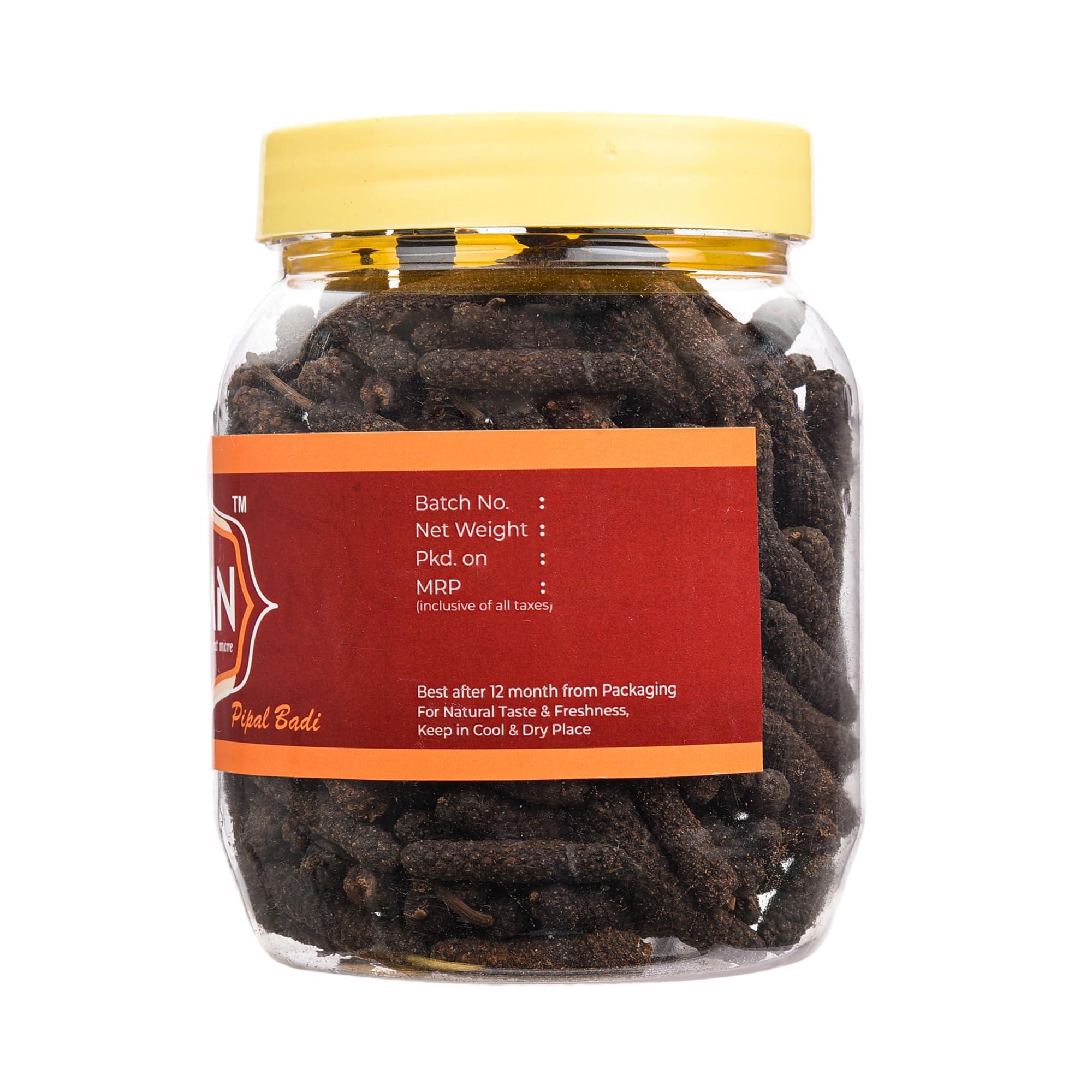 JMN JMN Pepper Long (Pipal, Pippali) Whole Long Pepper/Sabut Peepli/Pippali/Pipal Badi, Pippali (100gm)