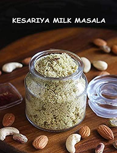 365 STORE TO DOOR 365 STORE TO DOOR Kesar Milk Masala, 100 gm | Premium Artistically Crafted Kesariya Doodh Masala | Real Dry Fruits and Saffron (Kesar) | No Added Sugar, Preservatives | 100 % Pure - Pack of 2