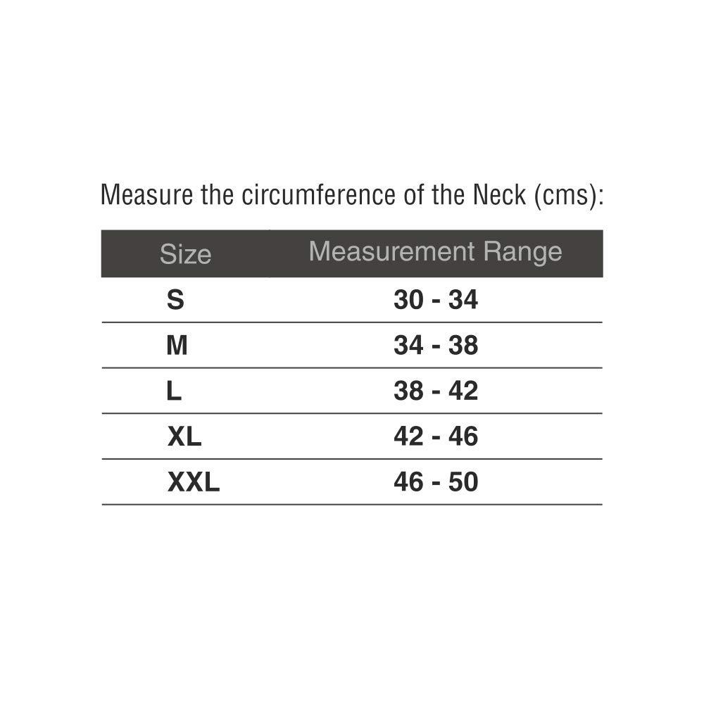 Vissco Vissco Cervical Collar With Chin Support, Neck Support Provides Stability & Relieves From Neck Pain, Neck support for Excessive strain on the neck muscles - Large (Beige)