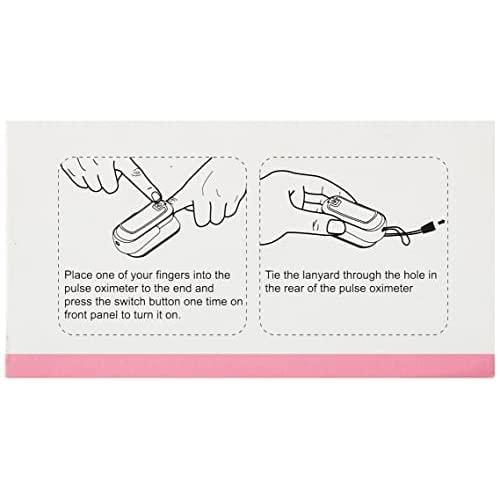 CHOICEMMED Mibest MD300CN340 OLED Pulse Oximeter Dual Color Pink